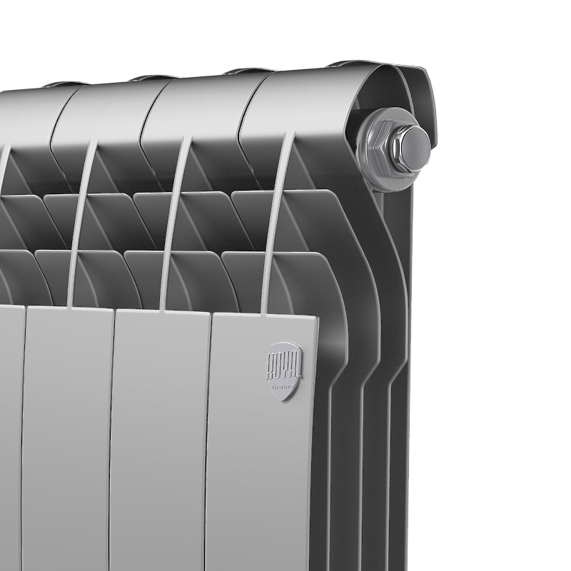 Радиатор Royal Thermo BiLiner 350 /Silver Satin - 12 секц