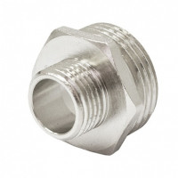 Ниппель переходной 3/4" x 3/8" никелированный Ниппель переходной 3/4" x 3/8" никелированный