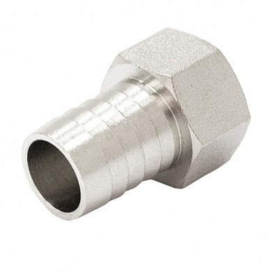 Штуцер 1/2" x 18 с ВР никелированный Штуцер 1/2" x 18 с ВР никелированный