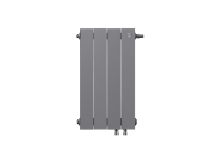 Радиатор Royal Thermo PianoForte 500 /Silver Satin - 4 секц. VDR