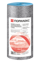 Универсальная теплоизоляция с фольгированным слоем Порилекс