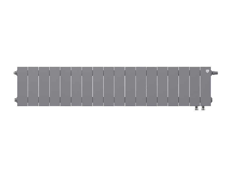 Радиатор Royal Thermo PianoForte 200 /Silver Satin - 18 секц. VDR