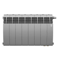Радиатор Royal Thermo BiLiner 350 /Silver Satin VDR - 8 секц