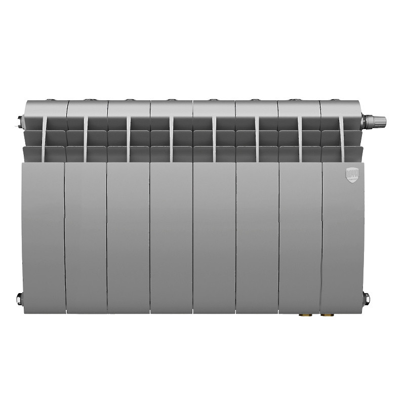 Радиатор Royal Thermo BiLiner 350 /Silver Satin VDR - 8 секц