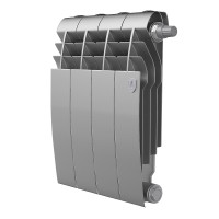 Радиатор Royal Thermo BiLiner 350 /Silver Satin VDR - 4 секц
