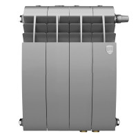 Радиатор Royal Thermo BiLiner 350 /Silver Satin VDR - 4 секц