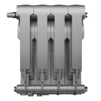 Радиатор Royal Thermo BiLiner 350 /Silver Satin VDR - 4 секц