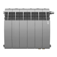 Радиатор Royal Thermo BiLiner 350 /Silver Satin VDR - 6 секц