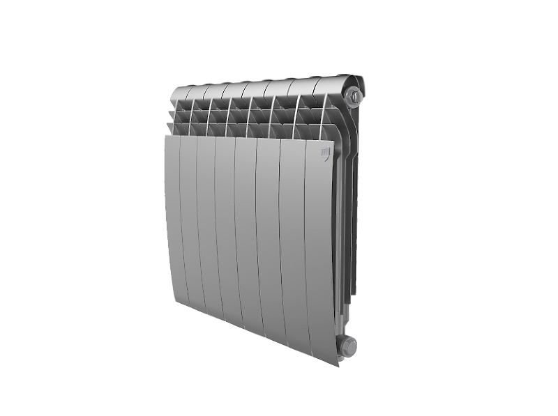 Радиатор алюминиевый Royal Thermo Biliner Alum 500 Silver Satin - 8 секц Радиатор алюминиевый Royal Thermo Biliner Alum 500 Silver Satin - 8 секц